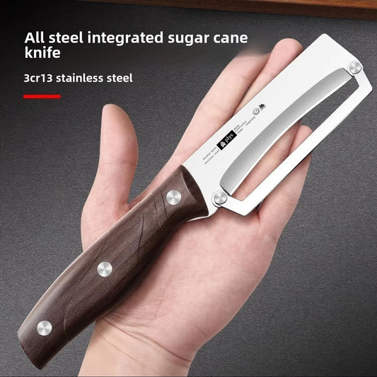 Stainless Steel Fruit & Vegetable Peeler with Wooden Handle – Durable Precision Peeling Tool