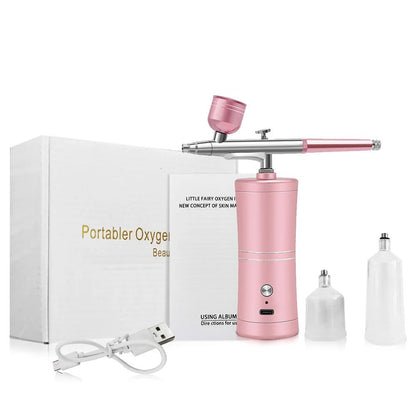 Portable Cordless Airbrush Kit with Compressor for Nail Art