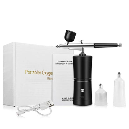 Portable Cordless Airbrush Kit with Compressor for Nail Art