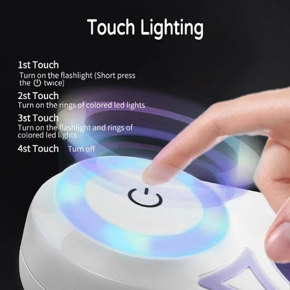 LED Retractable Pet Leash With Light For Dogs And Cats