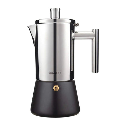 Stainless Steel Stovetop Espresso Maker For Rich Italian Coffee