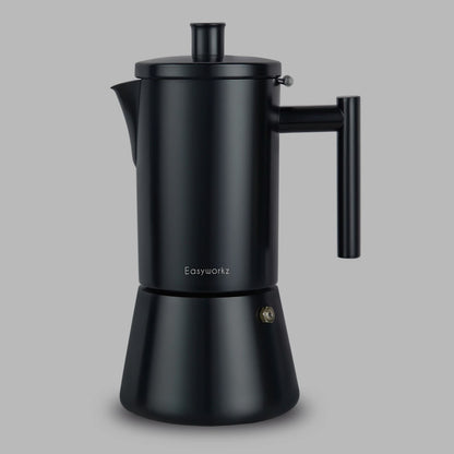 Stainless Steel Stovetop Espresso Maker For Rich Italian Coffee