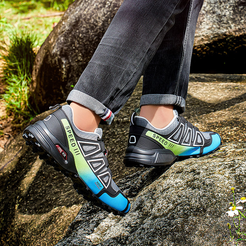 Waterproof Mens Cycling Shoes for Road & Mountain Biking, Durable Non-Slip Outdoor Sports & Hiking Shoes