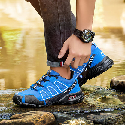 Waterproof Mens Cycling Shoes for Road & Mountain Biking, Durable Non-Slip Outdoor Sports & Hiking Shoes