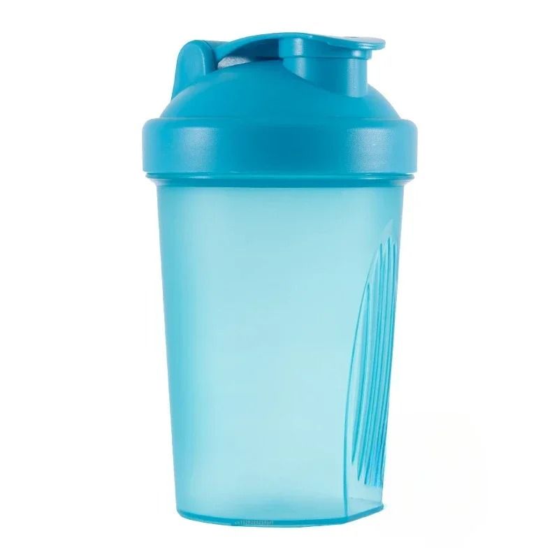 Protein Shaker Bottle With Stainless Steel Mixing Ball For Gym And Workout Use