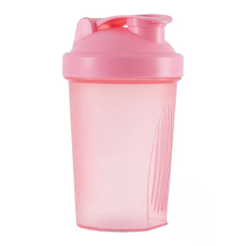 Protein Shaker Bottle With Stainless Steel Mixing Ball For Gym And Workout Use