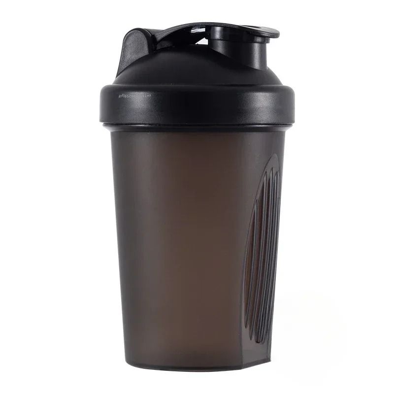 Protein Shaker Bottle With Stainless Steel Mixing Ball For Gym And Workout Use