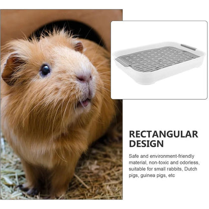 Rabbit And Small Pet Litter Box For Cage Corner Use