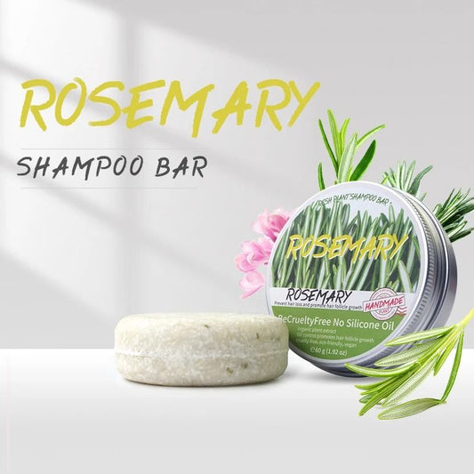 Rosemary Plant Shampoo Soap Silicone Free Scalp Cleanser Bar