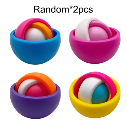 3D Rotation Ball Fidget Gyro Sensory Toy for Stress Relief