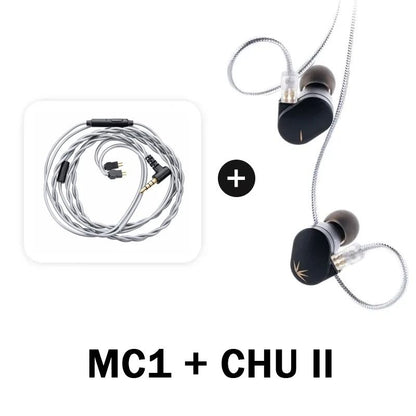 HiFi In Ear Monitors with Detachable Cable for Audiophile Sound