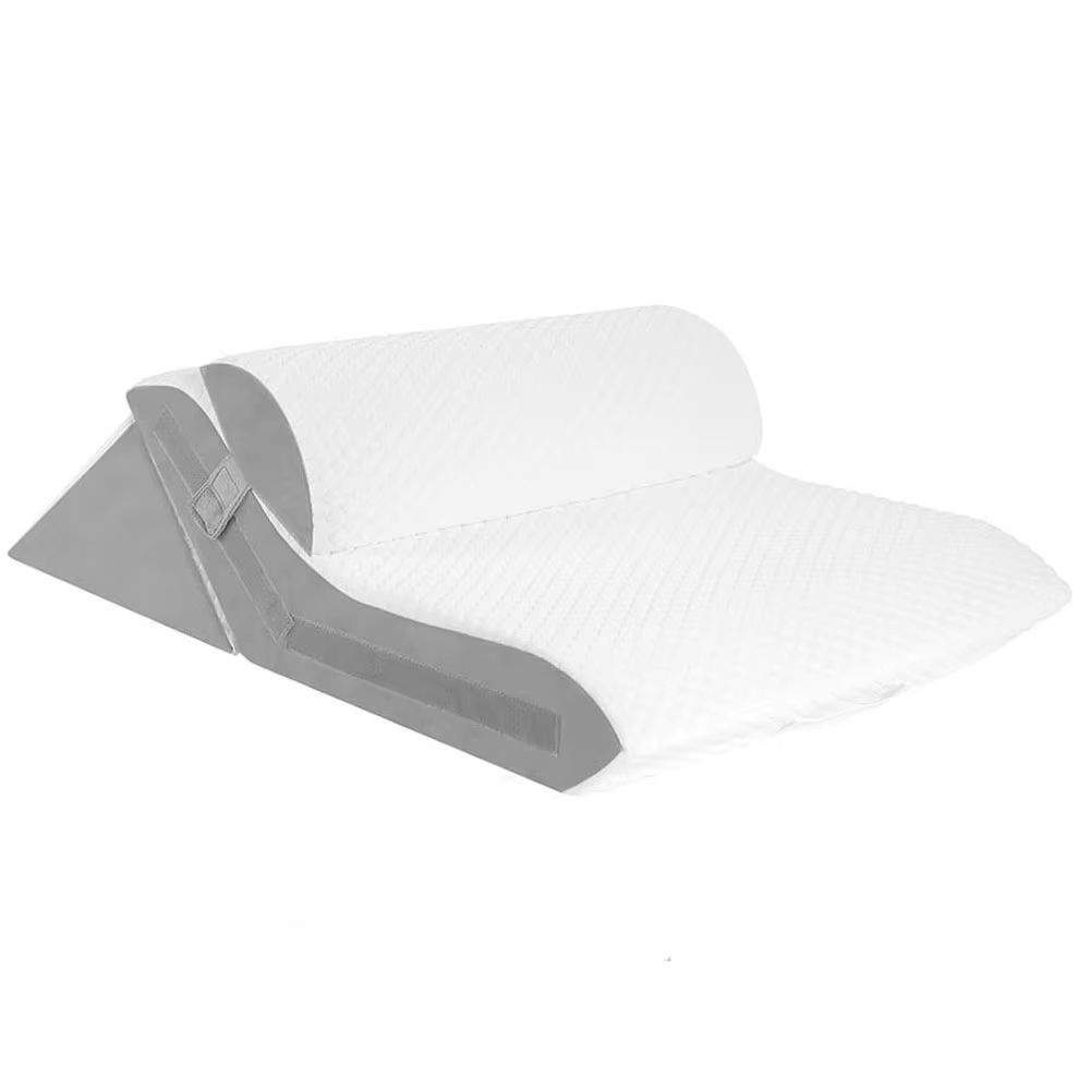 Adjustable 3-Piece Wedge Pillow Set for Sleeping, Acid Reflux, Snoring & Post-Surgery Comfort