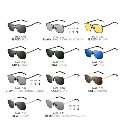 Vintage Polarized Sunglasses for Men and Women