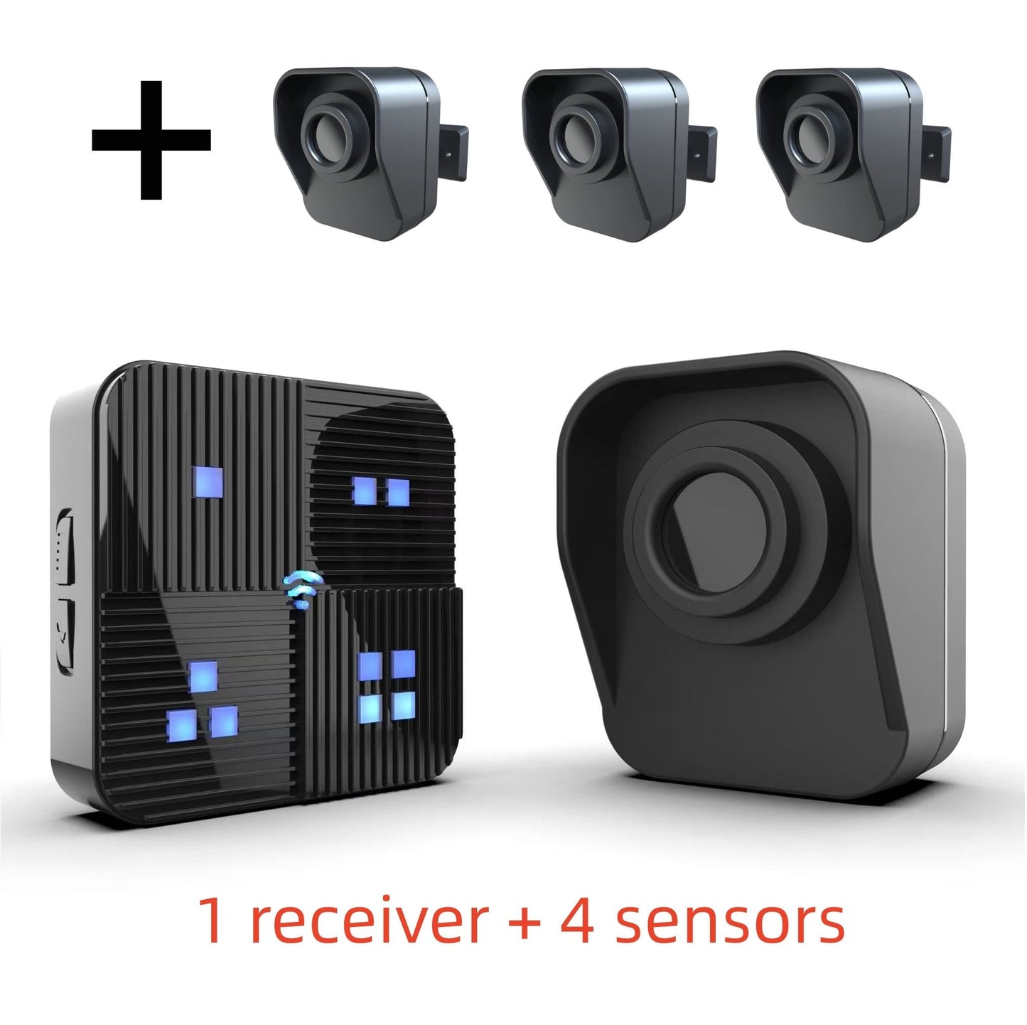 Driveway Alarm Long Range Wireless Motion Sensor System for Outdoor and Indoor Security