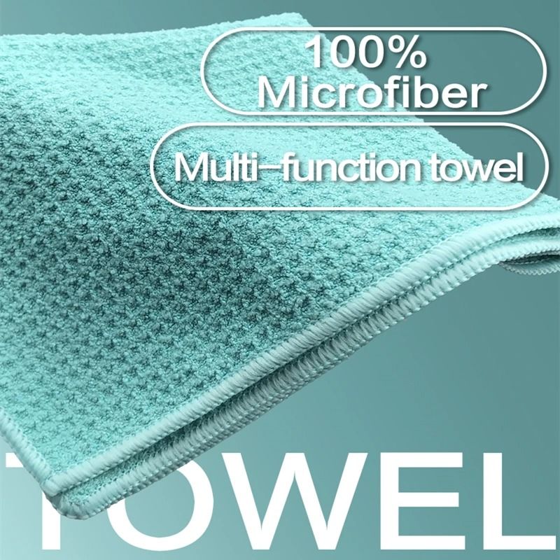 Super Absorbent Waffle Weave Microfiber Cleaning Cloth