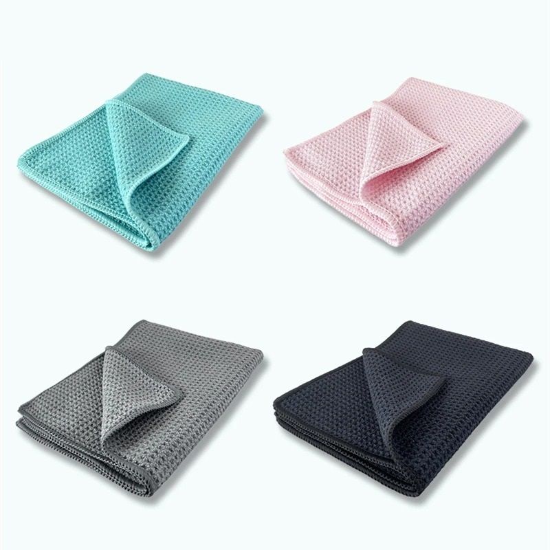Super Absorbent Waffle Weave Microfiber Cleaning Cloth