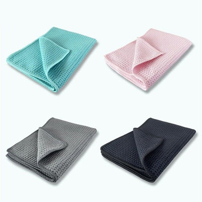 Super Absorbent Waffle Weave Microfiber Cleaning Cloth
