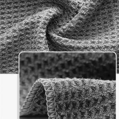 Super Absorbent Waffle Weave Microfiber Cleaning Cloth