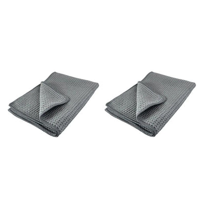 Super Absorbent Waffle Weave Microfiber Cleaning Cloth