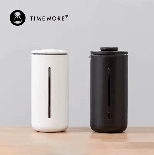 Timemore 450ml French Press Coffee Maker with Heat Resistant Glass and Stainless Steel Filter