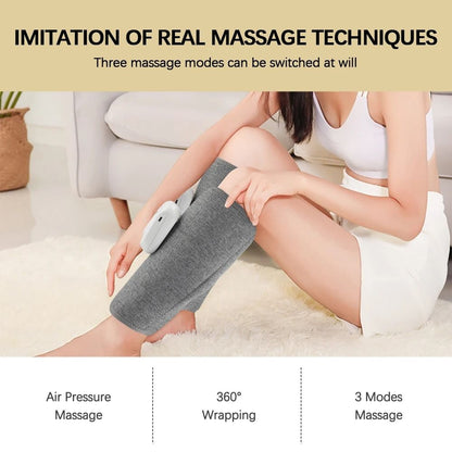 Electric 360 Degree Air Pressure Calf Massager Wireless Leg Compression with 3 Modes