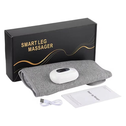 Electric 360 Degree Air Pressure Calf Massager Wireless Leg Compression with 3 Modes