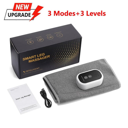 Electric 360 Degree Air Pressure Calf Massager Wireless Leg Compression with 3 Modes