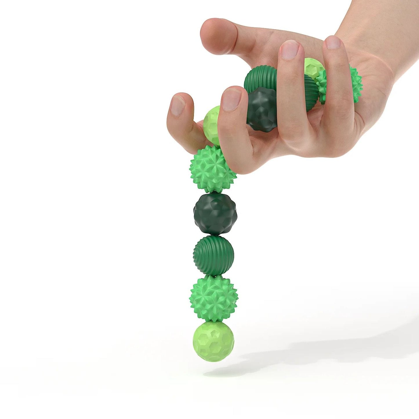 Silicone Magnetic Sensory Fidget Balls Set for Anxiety and Stress Relief
