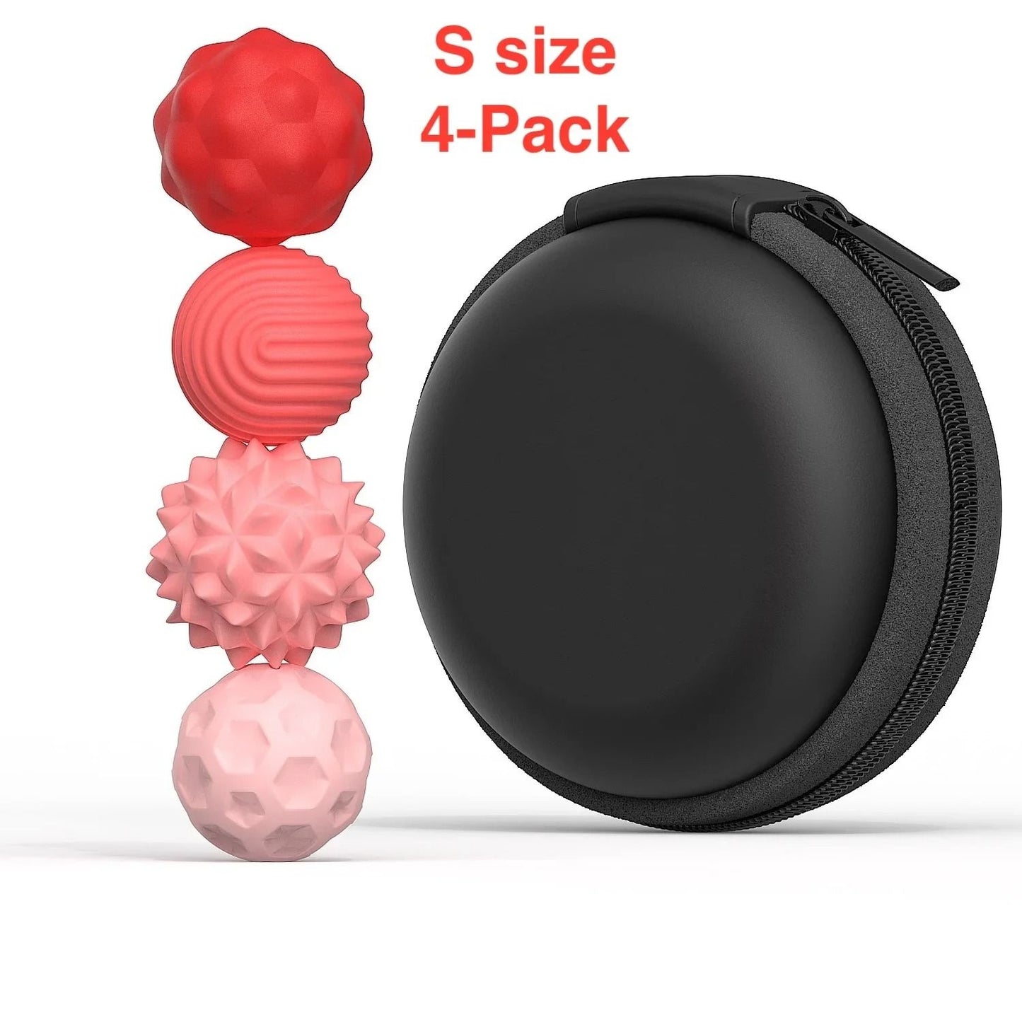 Silicone Magnetic Sensory Fidget Balls Set for Anxiety and Stress Relief