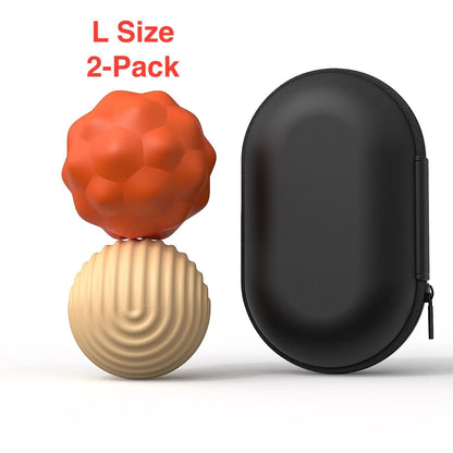 Silicone Magnetic Sensory Fidget Balls Set for Anxiety and Stress Relief