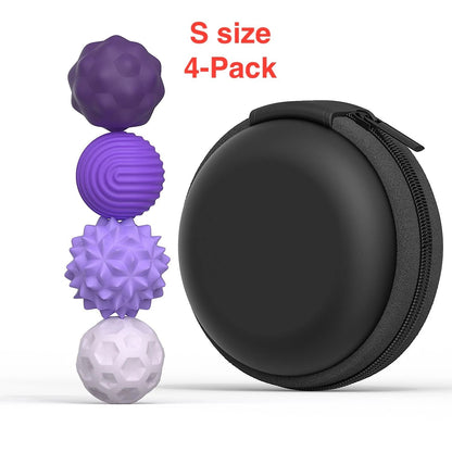 Silicone Magnetic Sensory Fidget Balls Set for Anxiety and Stress Relief