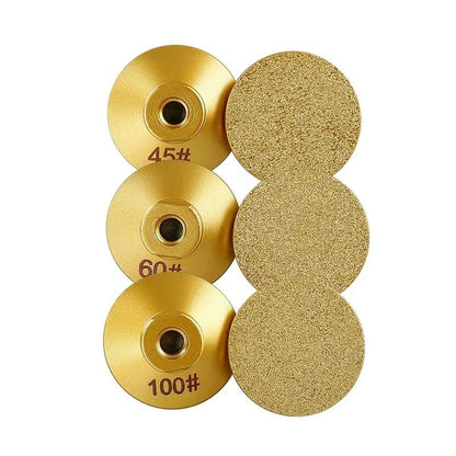 M10 Diamond Flat Grinding Head for Stone and Marble – Heavy-Duty Brazed Polishing Disc for Countertop Trimming & Finishi