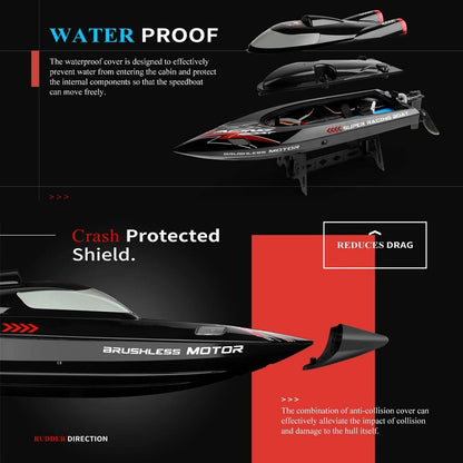 High Speed RC Racing Boat for Water Sports
