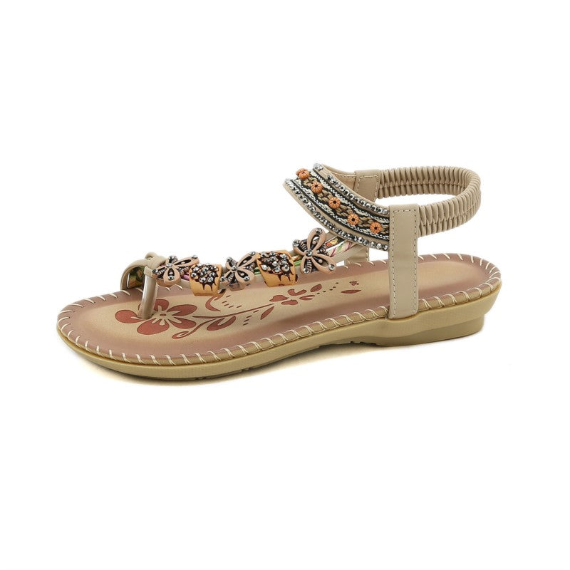 Stylish Sandals Shoes Women Summer Non-Slip Sandals Ladies Outdoor Walking Shoes, Trendy Wedge Womens Shoes