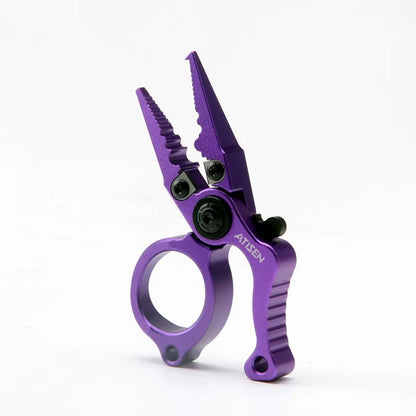 Booms Fishing X1 Aluminum Fishing Pliers – Saltwater-Resistant Multitool with Hook Remover and Braided Line Cutter