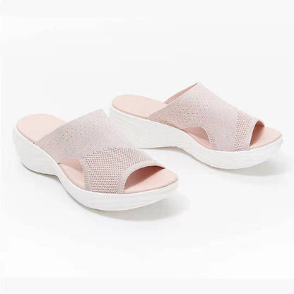 Chic Fashion Summer Woman Sandals Shoes Wedge Women Shoe Soft Womens Sandals Slide Party Sandal Female Footwear
