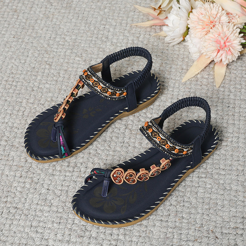 Comfortable Women Sandals Shoes Summer Non-Slip Wedge Design, Casual Walking Shoes for Women Plus Size Sandal Footwear