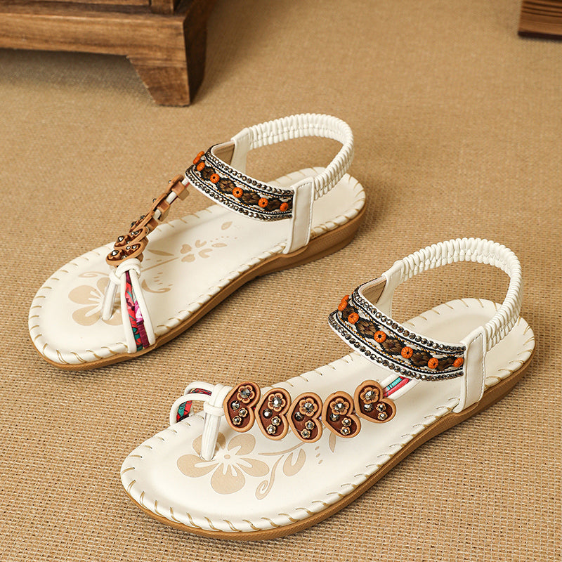 Comfortable Women Sandals Shoes Summer Non-Slip Wedge Design, Casual Walking Shoes for Women Plus Size Sandal Footwear