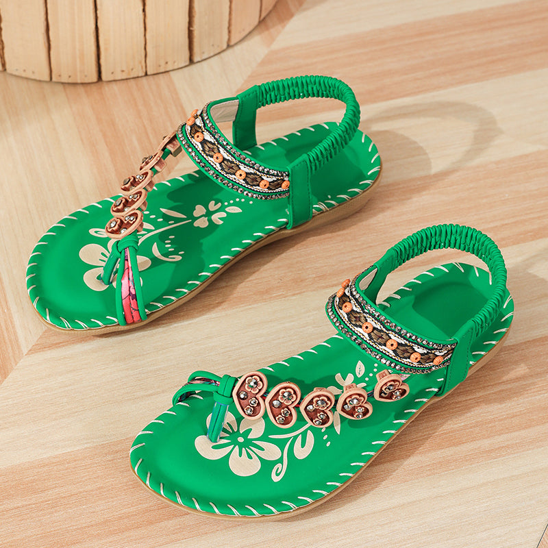Comfortable Women Sandals Shoes Summer Non-Slip Wedge Design, Casual Walking Shoes for Women Plus Size Sandal Footwear