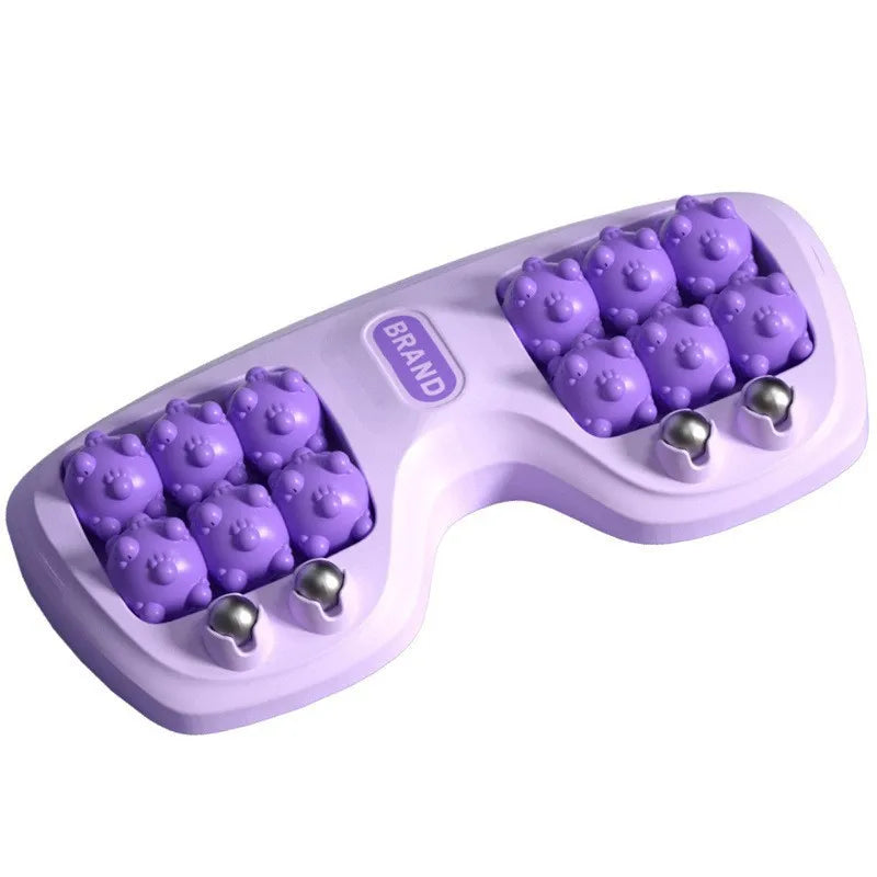 Foot Massager Roller, Trigger Point Reflexology Tool, Relax Roller for Feet, Acupressure Massage for Plantar Fasciitis