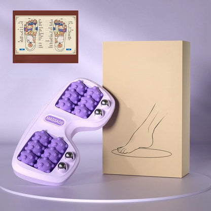 Foot Massager Roller, Trigger Point Reflexology Tool, Relax Roller for Feet, Acupressure Massage for Plantar Fasciitis