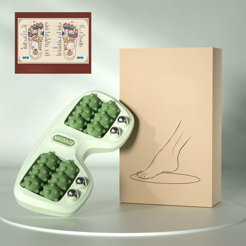 Foot Massager Roller, Trigger Point Reflexology Tool, Relax Roller for Feet, Acupressure Massage for Plantar Fasciitis