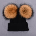 black natural fur