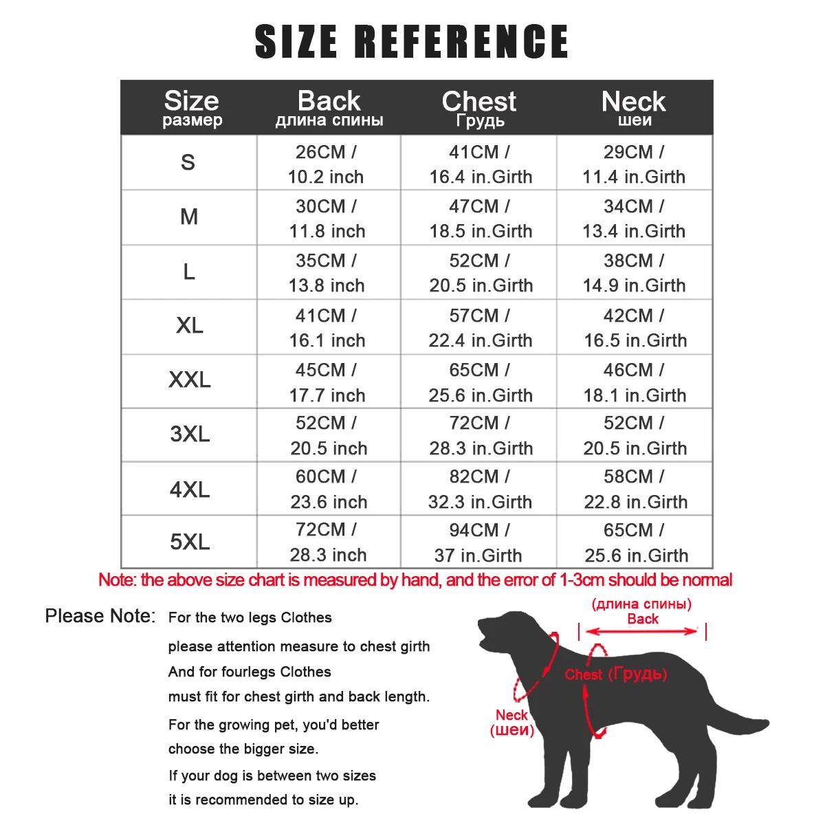 Waterproof Dog Raincoat and Winter Jacket for All Breeds