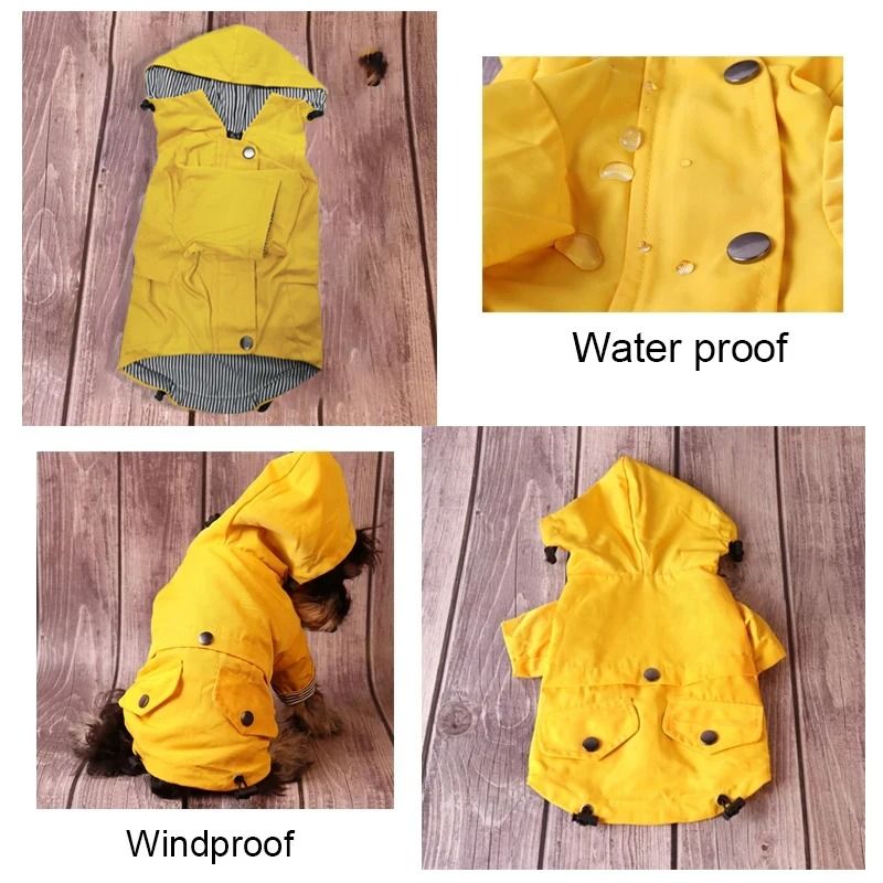 Waterproof Dog Raincoat and Winter Jacket for All Breeds