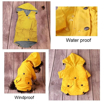Waterproof Dog Raincoat and Winter Jacket for All Breeds