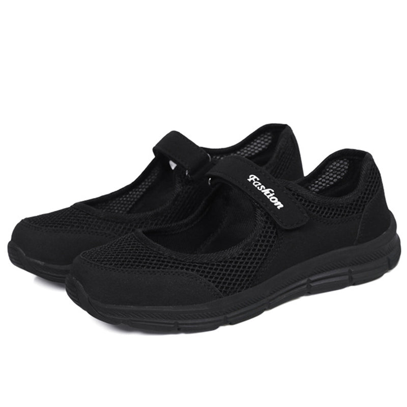 Womens Soft Flat Casual Sneakers, Slip-On Breathable Vulcanized Shoes for Everyday Comfort & Style