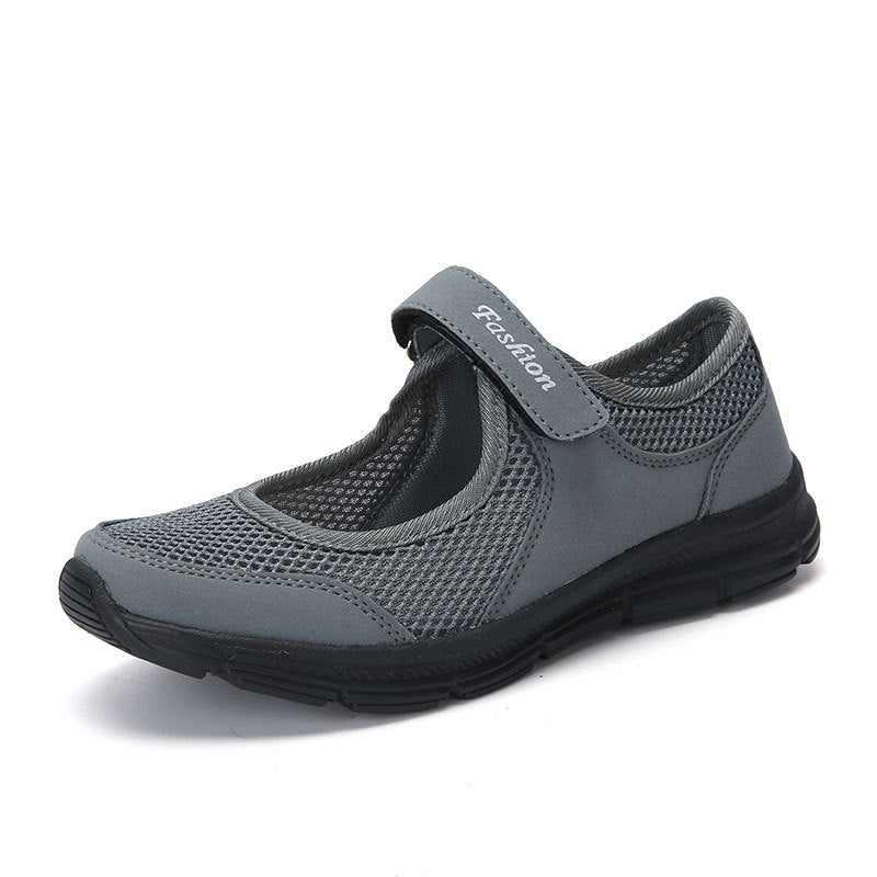 Womens Soft Flat Casual Sneakers, Slip-On Breathable Vulcanized Shoes for Everyday Comfort & Style