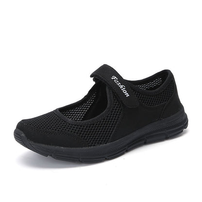 Womens Soft Flat Casual Sneakers, Slip-On Breathable Vulcanized Shoes for Everyday Comfort & Style