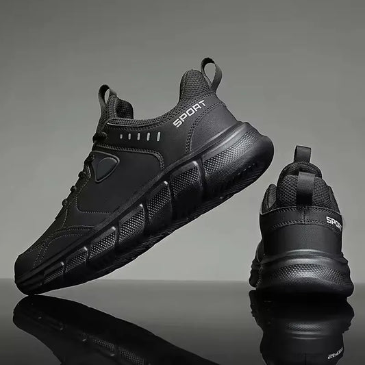 Waterproof Mens Athletic Sneakers, Breathable Casual Walking Shoes, Non Slip Ear-Resistant Tenis Masculino for Comfort